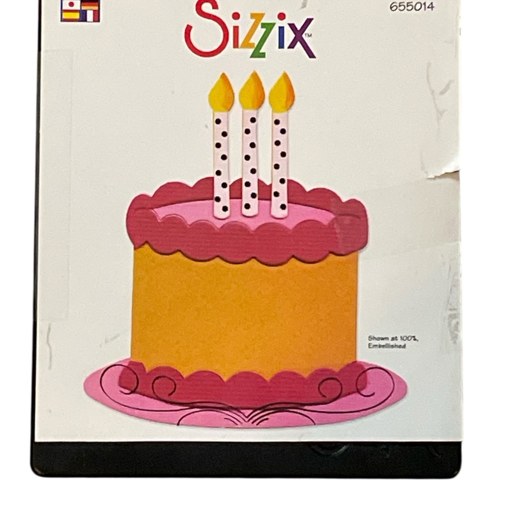 Sizzix Originals BIRTHDAY CAKE #2 655014